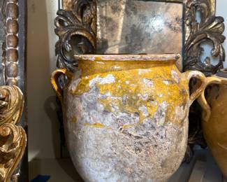 French confit pot used to store meat before refrigeration