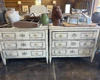 18th century Regents style chests