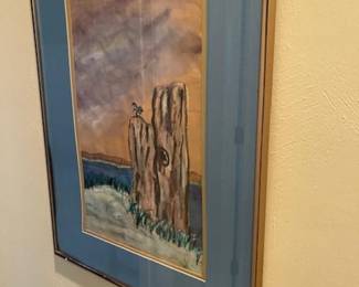 Original painting- over 50 pieces of great art. Original, prints, nice frames, something for everyone!