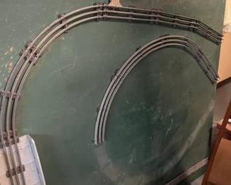 Lione Train Track- goes with all the Lionel trains- lot starting at $400, left bids considered throughout the sale
