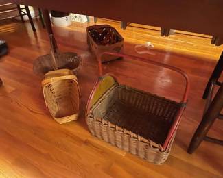 Vintage baskets, Longaberger