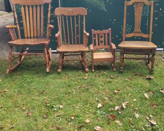 Old antique rockers