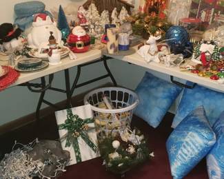 Christmas decorations we have alot come check