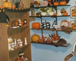 Holloween fall decorations