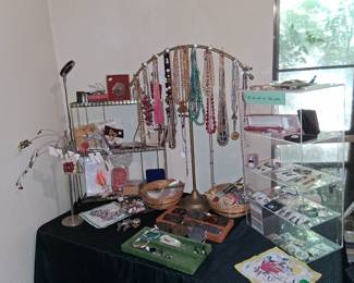 Vintage costume and silver jewelry