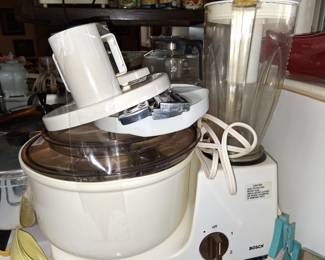 Bosch mixer/blender combo