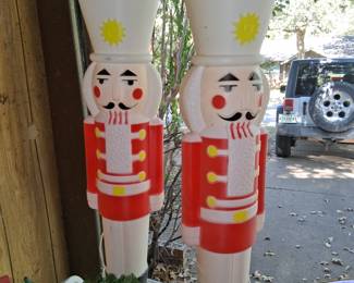 Blow mold nutcrackers