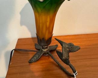 Vintage hummingbird night light.