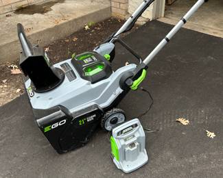 EGO Snow Blower battery operated
