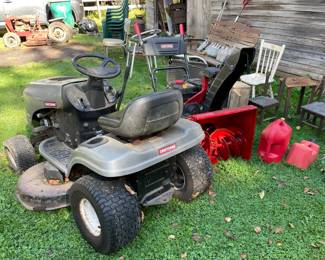 Lawnmower and snowblower! 