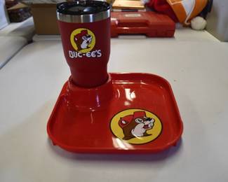 Bucees Snack Tray Travel Cup