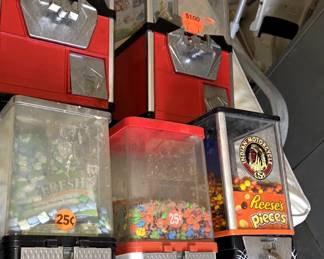 Gum ball machines