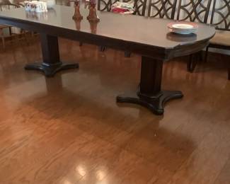 With 2 leaves 6 chairs 325.00