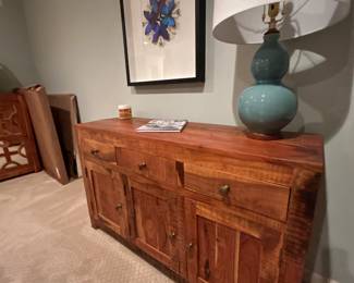 Wood cabinet/sodeboard
