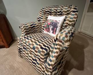 Lazy boy swivel accent chair