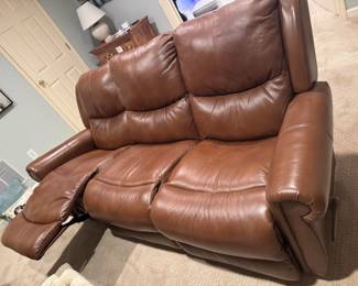 Lazy Boy Leather reclining sofa