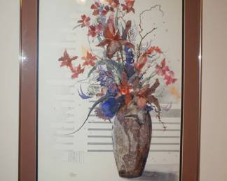 Texas artist Shirley Hammett watercolor