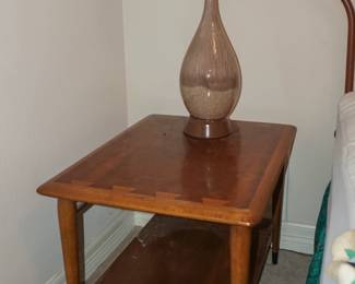 Lane side table and MCM lighting