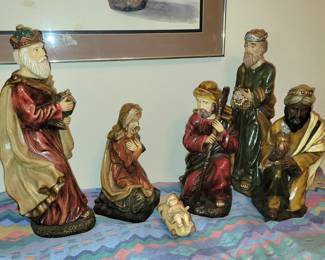 Nativity set