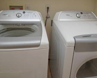 Washer and dryer