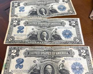 2 Dollar Silver Certificates