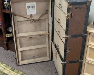Antique Steamer Trunk