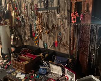 Large assortment of Costume Jewelry