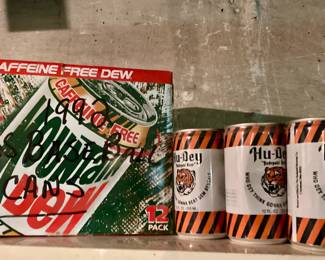 Commemorative Reds and Bengals bottles and cans