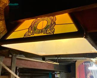 Vintage Miller Lite Beer over head light