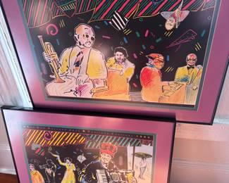 New Orleans Jazz Festival posters.