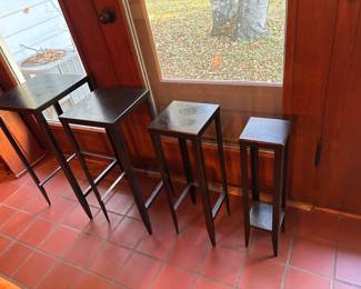 Set of 4 Metal Nesting Tables