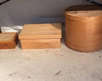 Wooden Boxes