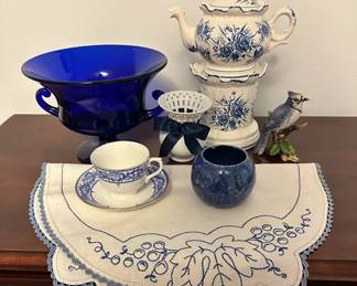 Vintage Artmart Ceramic Teapot, Tea Cup