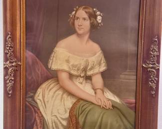 "Swedish Nightingale" Antique-style print