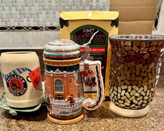 Vintage Anheuser-Busch beer stein