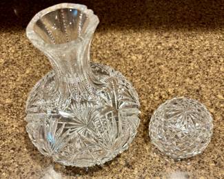 Cut Glass decanter