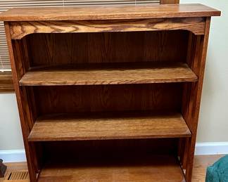 Mission style bookcase