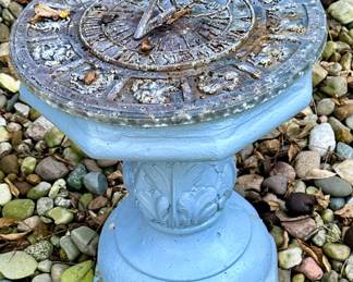 Concrete Sun Dial