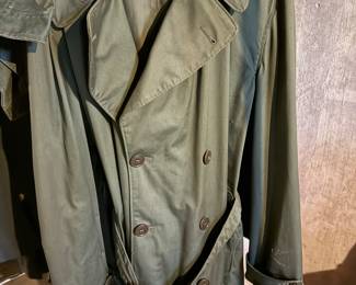 Military trench coat 