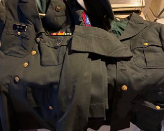 Military uniforms 