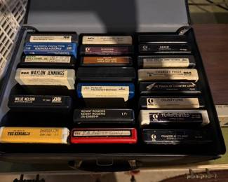 8 track cassettes