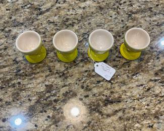 E16 - $25. Le Creuset Egg Cups. Set of 4.