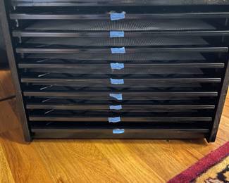 E101 - $75. Excalibur Food Dehydrator. 9 Tray model 3926T
