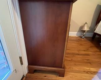 E27 - $225. Stanley Dresser with Mirror. Measures 66" x 18" x 33" tall. Mirror is 49" wide x 36" tall.