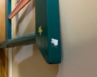 E36 - $50. Painted Headboard. No other frame pieces available. Measures 56.25" wide x 36" tall.