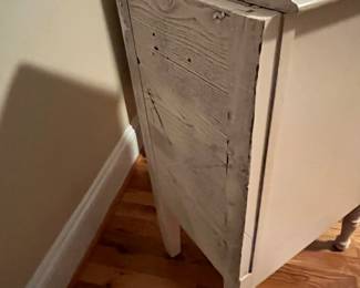 E29 - $100 PAIR of matching nightstands. Each measures 14" wide x 18" deep x 30" tall. Drawers slide easily.