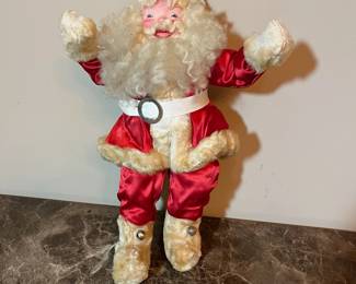 E5 - $55. 1950s 15" Harold Gale Santa Store Display.