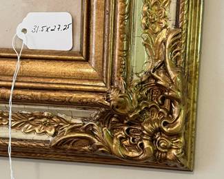 E50 - $20. Framed Print. Measures 31.5" wide x 27.25" tall.