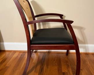E63 - $175. Set of 4 Wooden Dining Style Chairs by La-Z-Boy furniture. Measures 23" x 19" x 34" tall.