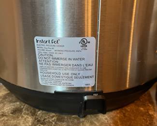 E116 - $50. Instant Pot Duo Plus. (Model Duo Plus 80)